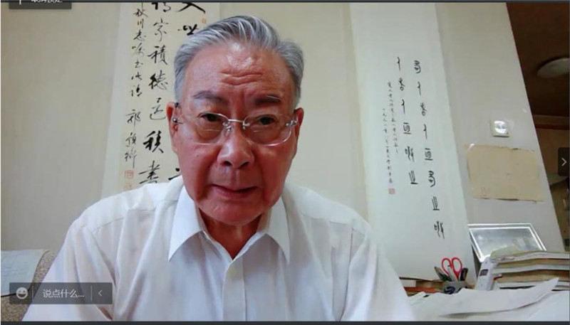 全國古籍整理出版規劃領(lǐng)導小組副組長(cháng)、全國高校古委會(huì )名譽(yù)主任、北京大學(xué)中國古文獻研究中心教授安平秋先生致辭.jpg